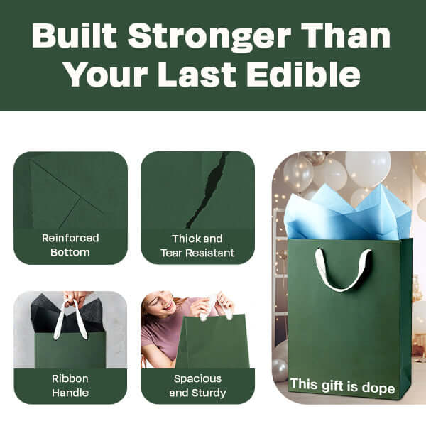 "This gift is dope" Funny Stoner Gift Bag - Image 3