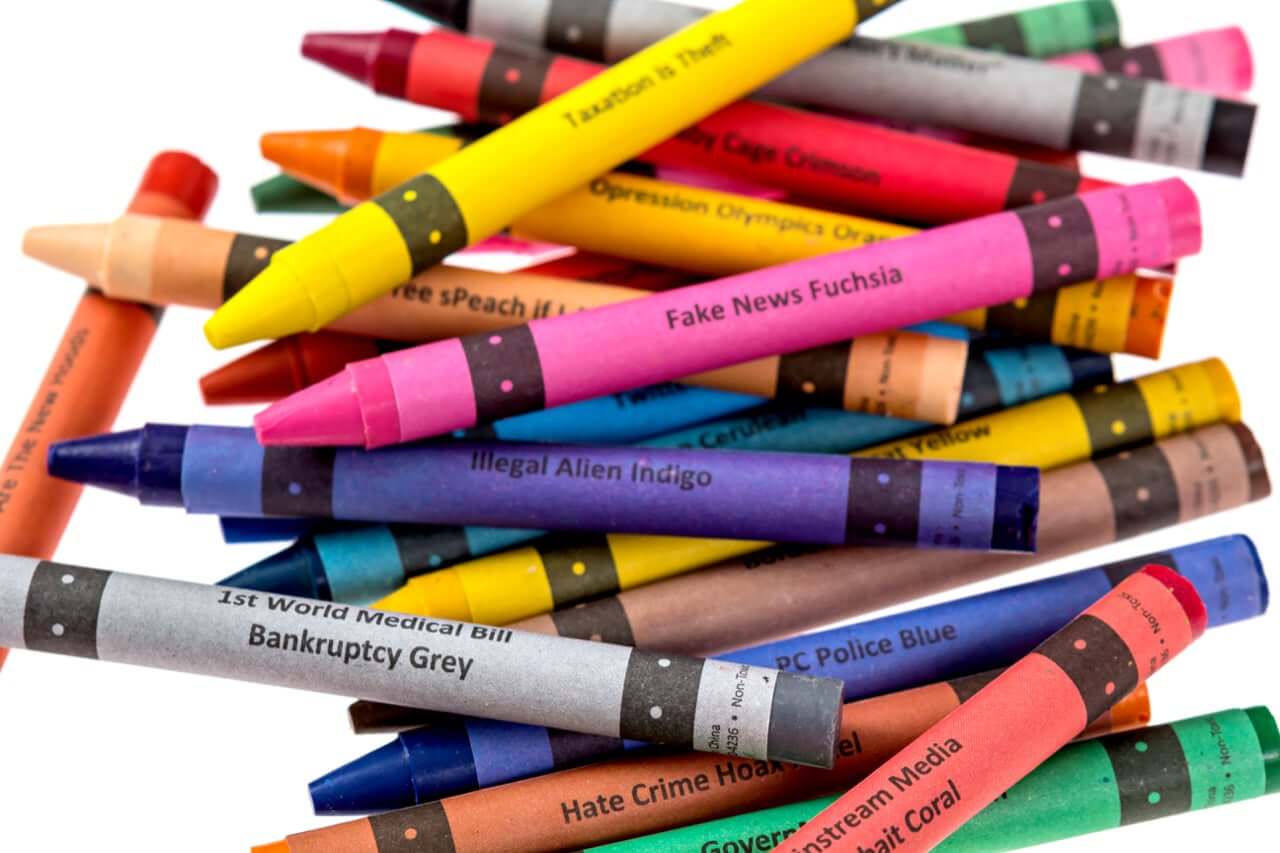 Political Crayons, 12 pc case - Image 3