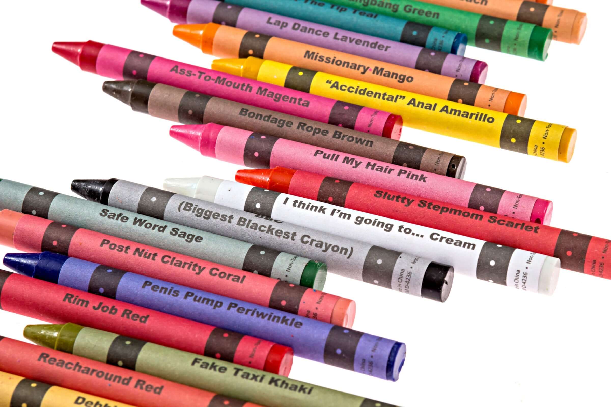 Porn Crayons, 12 pc case - Image 3